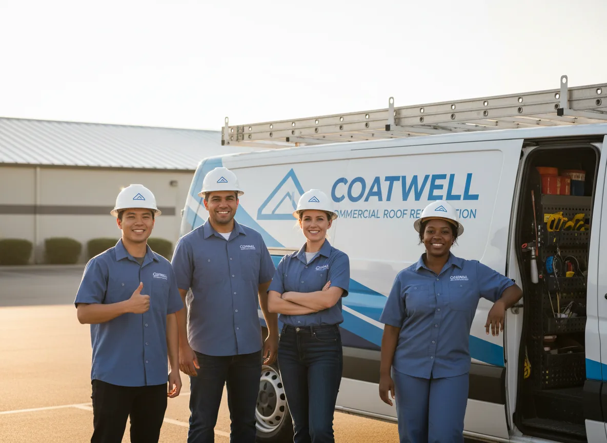 Commercial roof coating company in Fortescue, NJ